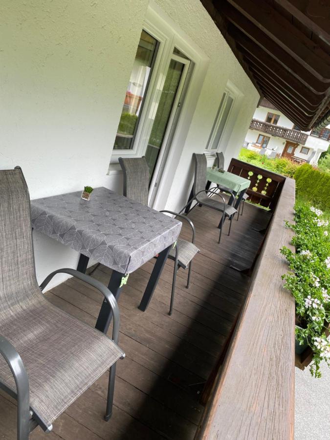 Ferienwohnung Wetterstein Lermoos Exterior foto